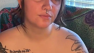 Chubby Smoker Masturbating