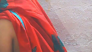 Busty Boobs Red Saree Sister in Law Fuck by Brother in Law