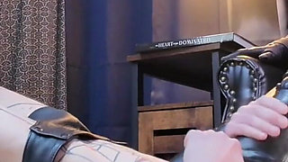 Leather Boot Worship Ignore Lick My Thigh-high Heels While I Erase You Completely