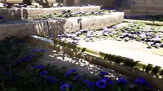 Lara gets fucked hard by huge demon dick after activating ancient statue - 3D Hentai Game Sex Animation