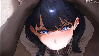 Girlfriend Rikka Cheats with BBC