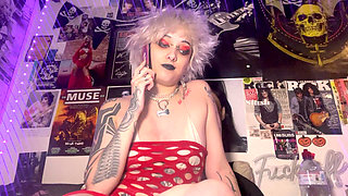 Goth Girl Glitterqueen1999 Possessed by Her Stepdad and Made to Cum! Transfer Fetish Body Possession Taboo Transformation Fetish