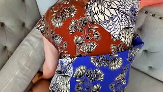 A Russian Blonde MILF Reluctantly Seduced Virgin Son With