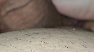 Step mom Stuck with Step son in One Bed starts to handjob his dick
