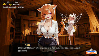 My Own Neko Girl Harem Gameplay Part 1 - Anal Fuck with Naga