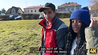 Public Blowjob Gone Wrong! Stranger Catches Us & Joins In - POV Cuckold Sex in Car