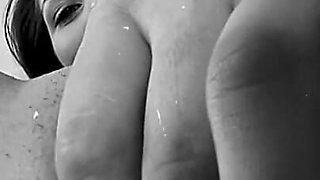 Sexy Teen Oley Undressing and Pussy Fingering