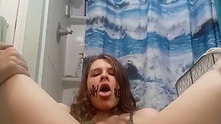 Bambi Uses Her Dildo