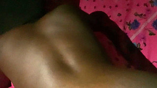 Ebony Sucking and Riding Her Man