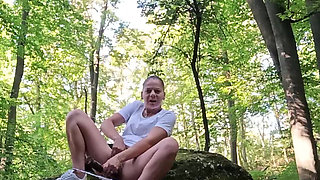 Inserting a Stick in My Pussy