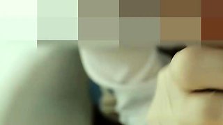 Sexy Doctor Blowjobs Patient's Cock with Latex Gloves -