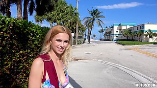 Lilli Dixon's Blue Glance Turns Public Heat