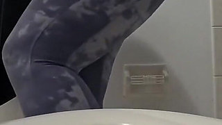 Desperate for a Pee Pissing in the Toilet POV