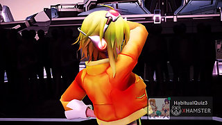 mmd cosplay doctor fuck hard big ass dildo ahegao cheating student  sex