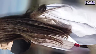 Playful Nutritionist with a Long Tongue Teases Slowly Drawing You in with a Mischievous Smile Ep1