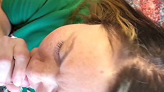 Amazing Blowjob Makes Her Cum 4 Times and Me Once