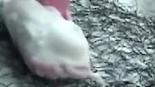 Mature Black MILF Shaved Before Passionate Bedroom Ride
