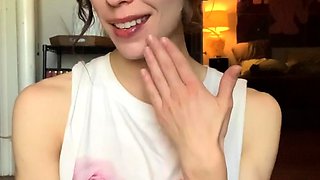 Amateur real small titted party teen slammed in gym class