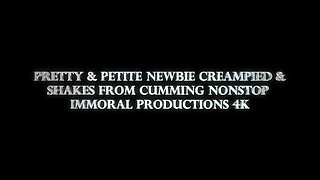 Ariana Cortez And Porno Dan In Pretty & Petite Dominated Shaking, Screaming & Cunt Creampied In Rough Sex Fest Immo