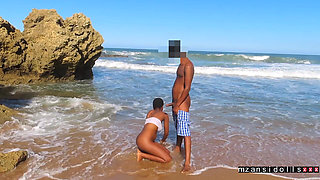 Beach Blow Job