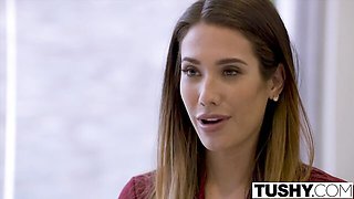 Insatiable Eva Lovia and Ricky Johnson's spooning scene