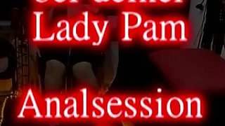 Dominant MILF Fists Sub's Gaping Ass with Electro Thrills