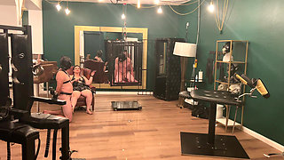 Gaping Anal Subs Stretched Wide by Dommes' Throbbing Toys