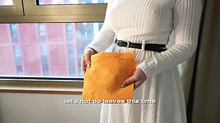 Maid Offers Extra Services: Sloppy Deepthroat & Hard Fuck in Extreme Flexible Poses with Facial - Flexy Lover