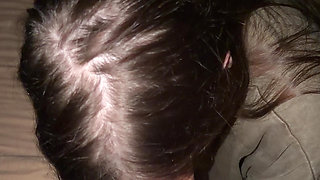 18yo Petite Stepsister Tight Shaved Pussy & Big Juicy Ass Drilled Hard - Night Flash POV