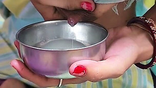 Tea From Her Boobs Milk _ Teen Riya Made Special Tea From Her Boobs Milk