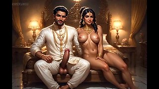 Horny Indian Bhabhi Hardcore Fuck with Husband's Friend - Rough Anal & Doggy Style