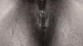 Stimulating My Clit with Suction Vibrator Cumming Hard