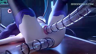 DOMINATION & SUBMISSION Honey Humped Rock-hard by Hook-up Machine (Toon)