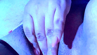 Nighttime Masturbation Ends in Squirt