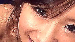 Asian Teen Masturbates Hairy Pussy and gives Blowjob to Step Dad