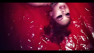 Ms Red X Loves to Be Glazed Strip Tease