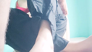 Desi Bhabi Caught Devar Doing Masturbate!! Then She Punished Him Hard