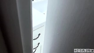 My Stepsis Lina Love's Last Time - Big Tits Blowjob & BBC Doggy Style