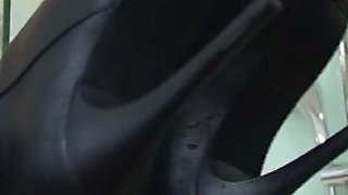 Slut Dominatrix Let Him Drink Piss