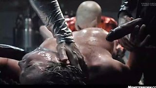 Rissa May Takes Alien Monster Cocks In A Bukkake Gangbang