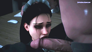 Shy Teen Made Gets Punished And Fucked Hard By Her Boss ( 3D Realistic Uncensored )