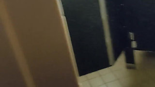 Caught Restroom Sloppy Seconds Confession at Hotel