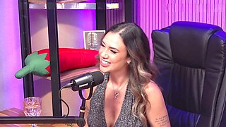 My hookup's fetish for being stomped by a big-titted ash-blonde marionette