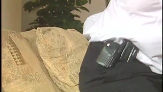 Sexy maid obeys her boss's rules