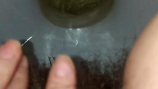 Showing off My Hairy Armpits and Piss