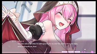 Kaiju Princess 2 Scenes - The Fake Nun Confession