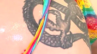 Cris Bathory Having Fun with Anal Chanting