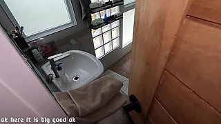 My Slutty Stepsister Blowjob Vacation Part 1 - Big Natural Tits POV Cumshot