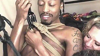 Rotisserie Slim - BBC Sucked While Swinging