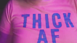 Extra Thick Tranny with Big Tits